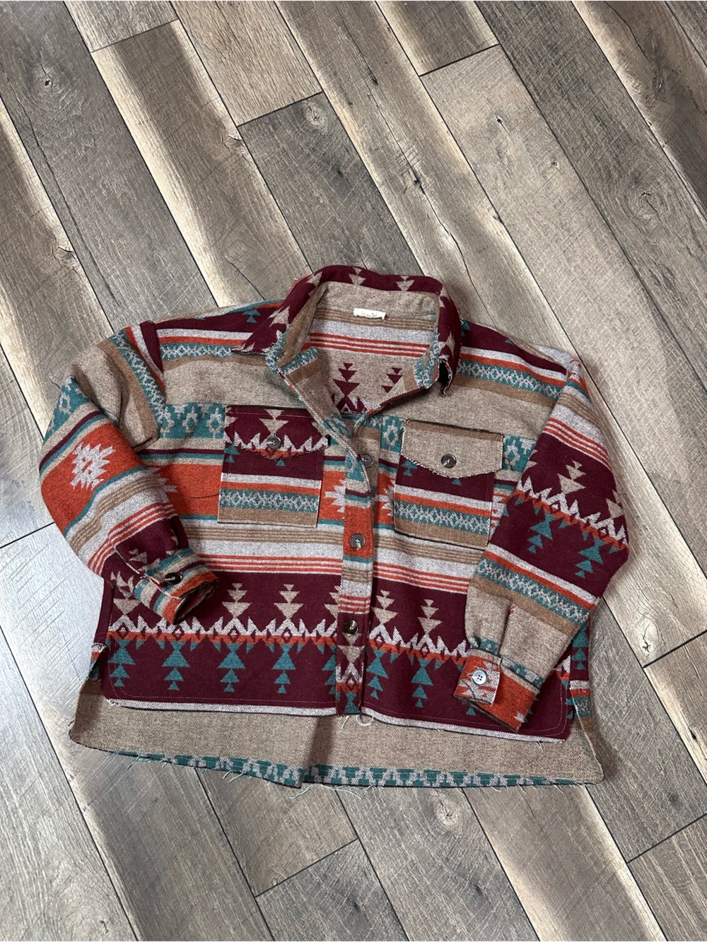 La Miel Aztec Shacket - Picture 4 of 9